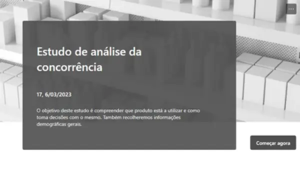 Estudo de análise da concorrência gray