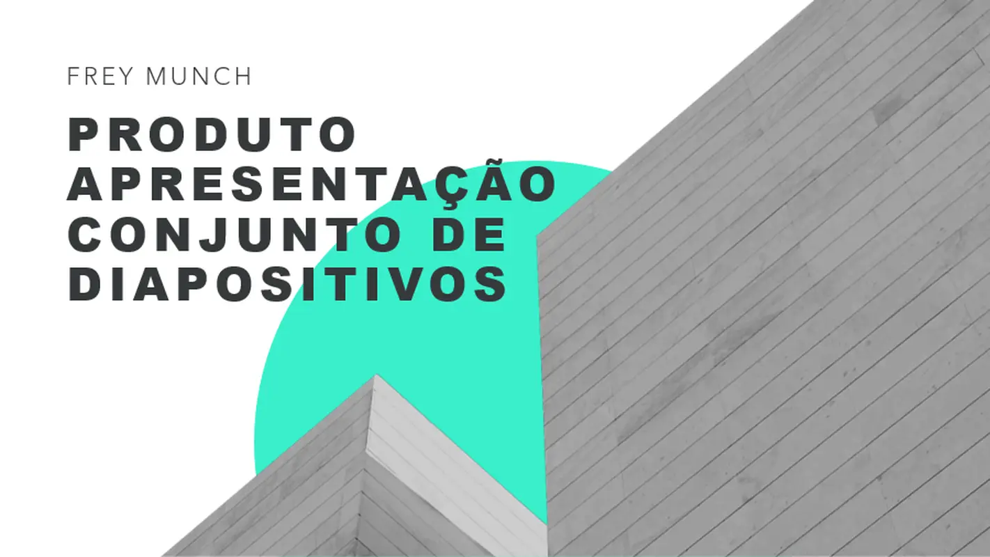 Apresentação modernista ligeira