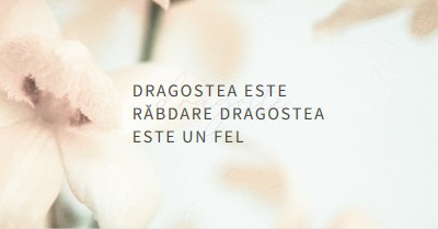 Notă de dragoste white modern-simple