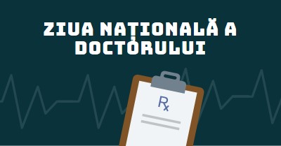 Astăzi este Ziua Națională a Doctorului blue modern-simple
