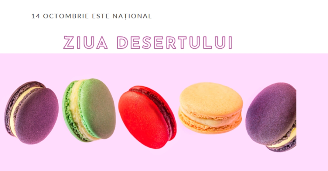 Nu ratați Ziua Desertului purple modern-bold