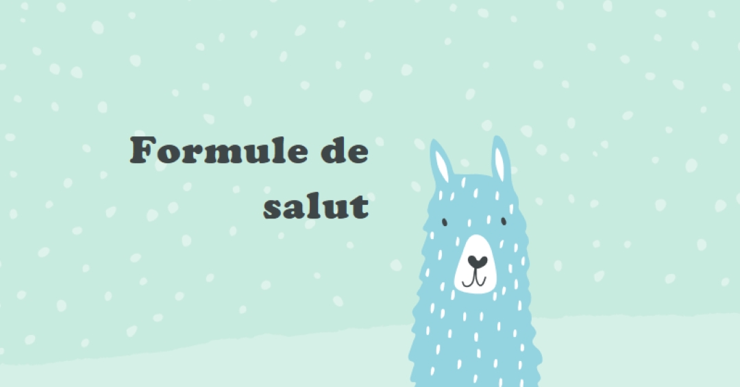 Formule de salut green whimsical-color-block
