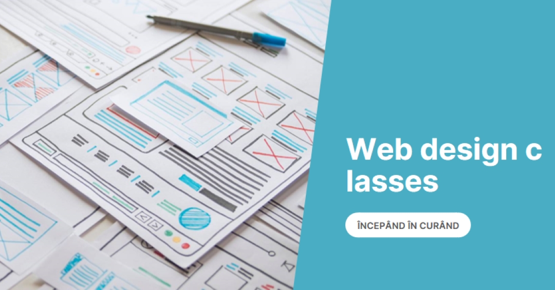 Clase de proiectare web blue modern-simple