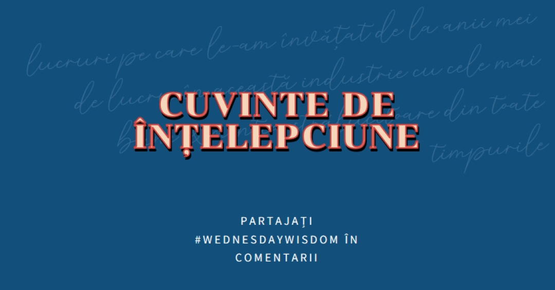 Word înțeleptului blue modern-simple