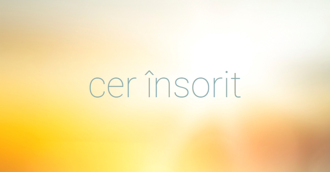 Ceruri însorite yellow modern-simple