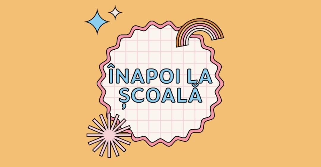 Școală daală orange vintage-retro
