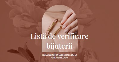 Listă de verificare bijuterii pink organic-boho