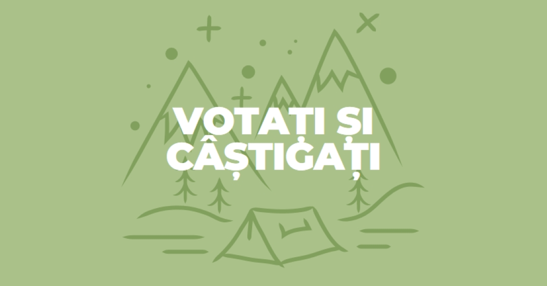 Votați și câștigați green whimsical-line