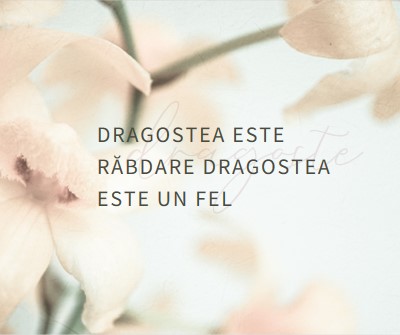 Notă de dragoste white modern-simple