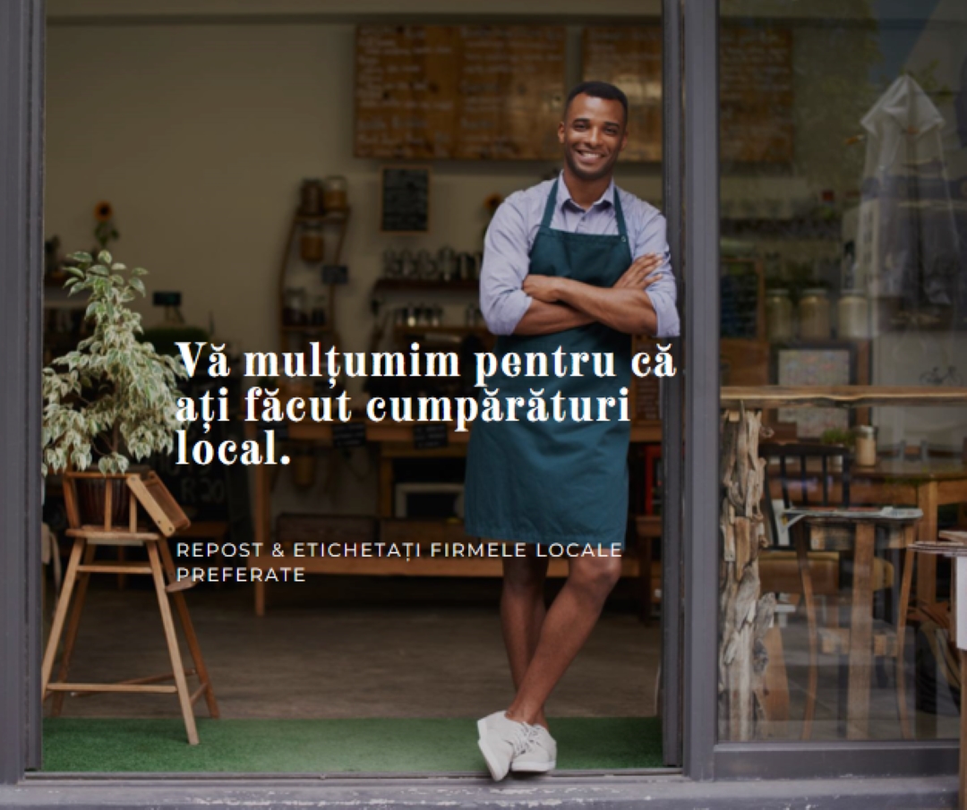 Welcome sign (Semn de bun venit) brown modern-simple