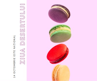 Nu ratați Ziua Desertului purple modern-bold