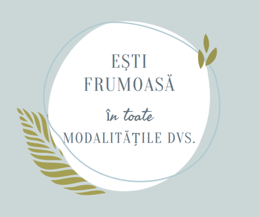 Frumoasă în toate modurile tale blue organic-simple