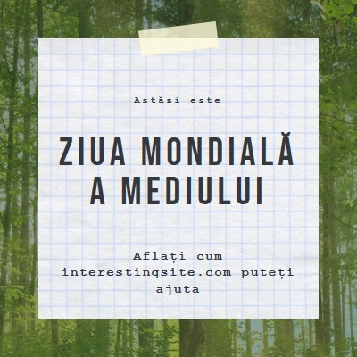 Protejați natura green modern-simple