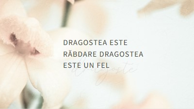 Notă de dragoste white modern-simple