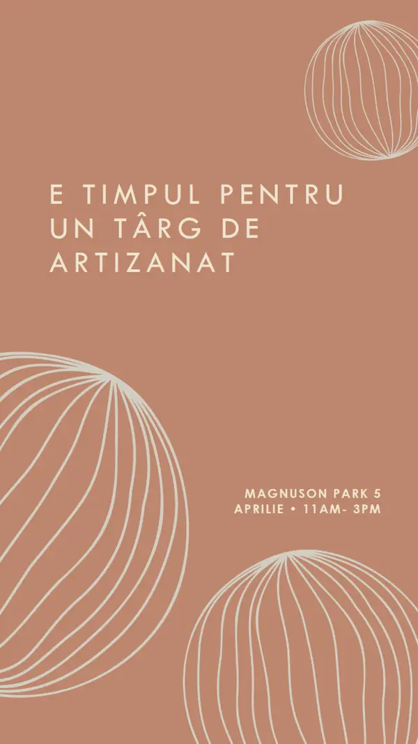 Meșteșuguri șimestetice brown organic-boho