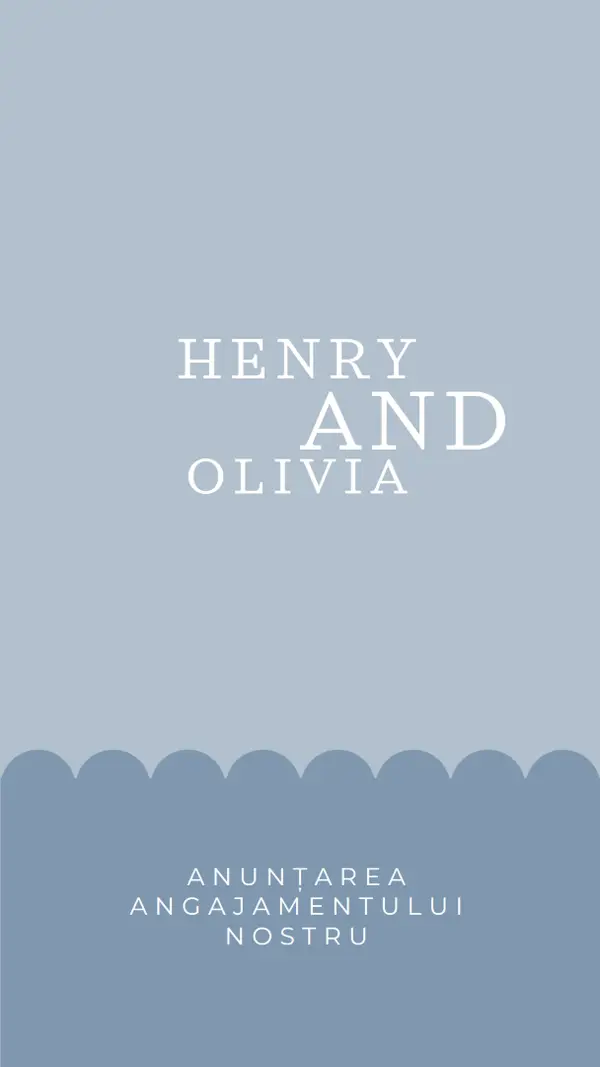 Poveste captivantă blue whimsical-line