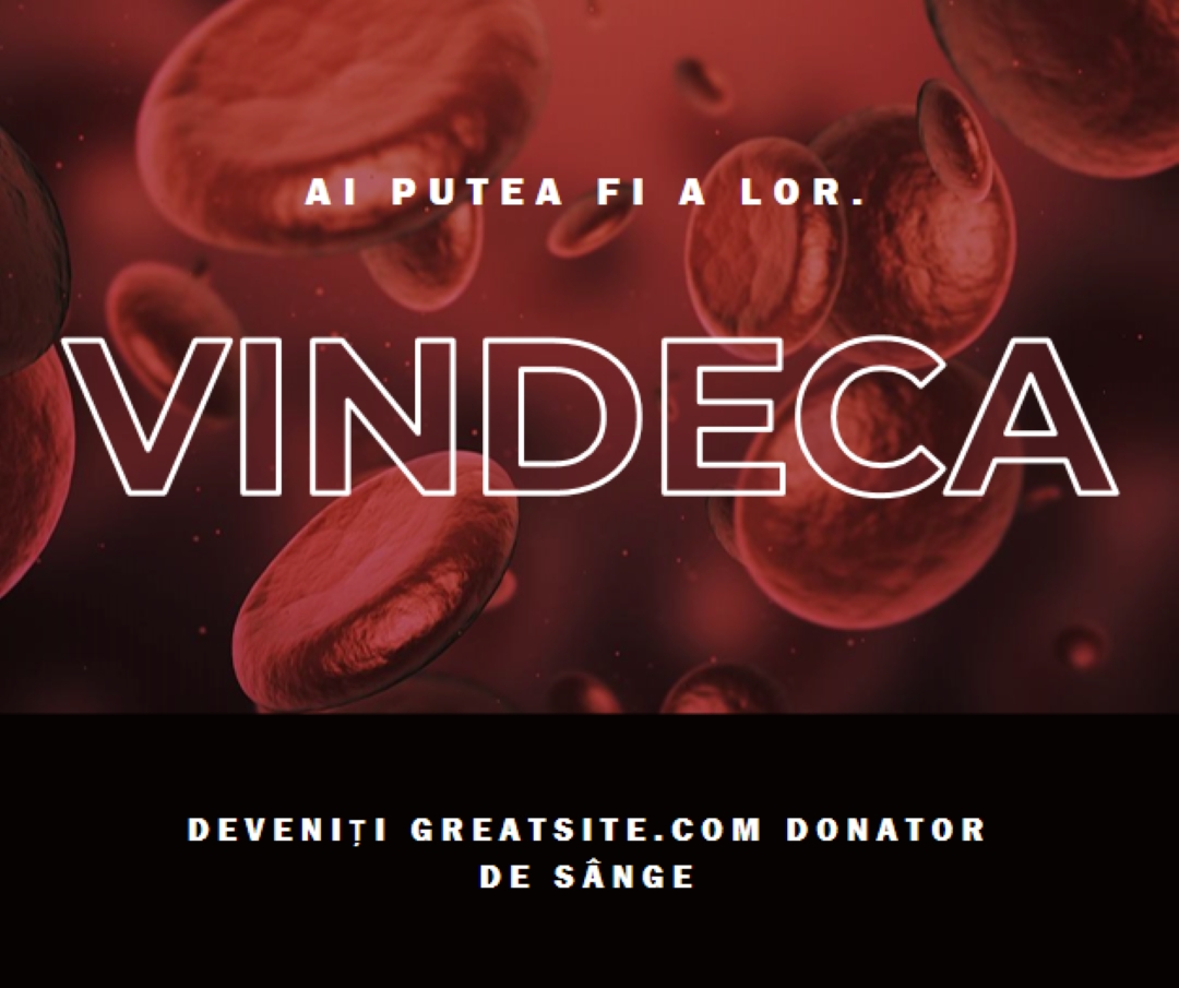 Deveniți donator de sânge red modern-simple