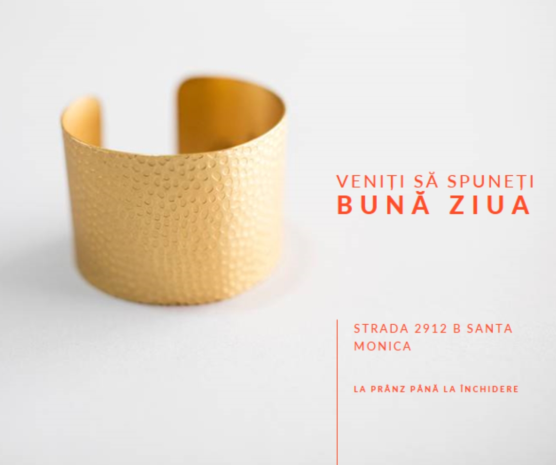 Vino să-l saluți white modern-bold