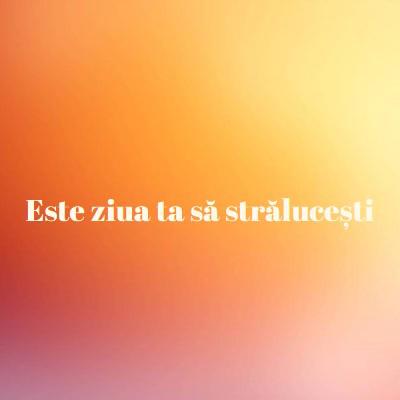 Gradient grațios orange modern-simple