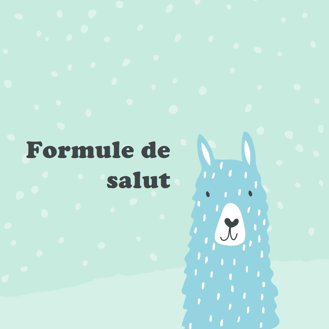 Formule de salut green whimsical-color-block