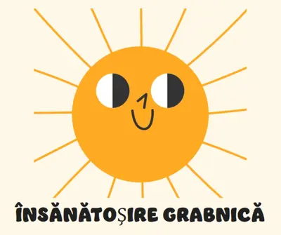 Trimite lumina soarelui yellow vintage-retro