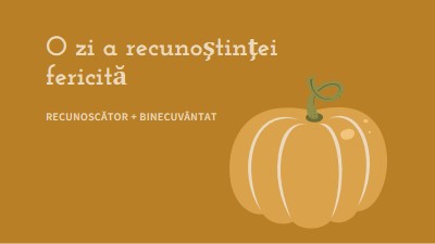 Recunoscător și binecuvântat brown whimsical-line