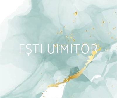 Ești uimitor blue modern-simple