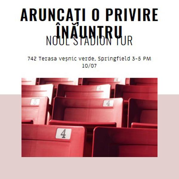 Aruncați o privire înăuntru red modern-simple