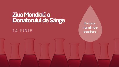 Ziua Mondială a Donatorului de Sânge red modern-bold