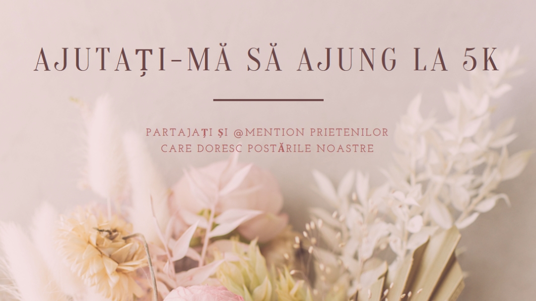 Sentiment floral pink modern-simple