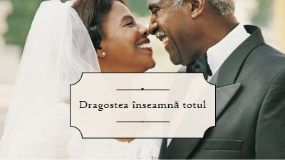 Dragoste atemporal white modern-simple