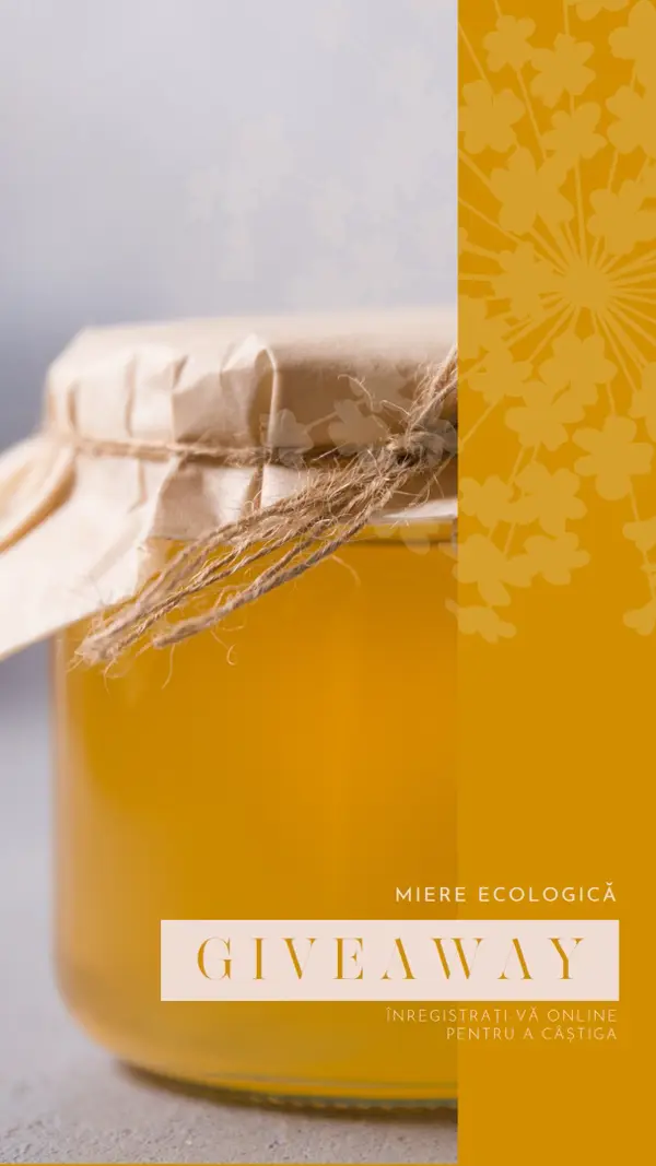 Promoție miere aurie orange organic-simple