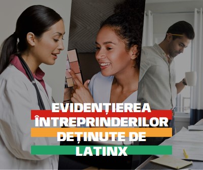 Sărbătoriți afacerile deținute de latinx white modern-simple