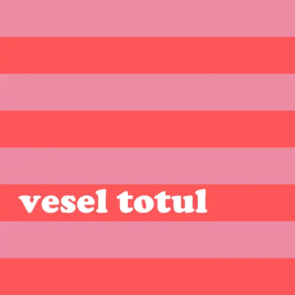 Totul este fericit pink modern-bold