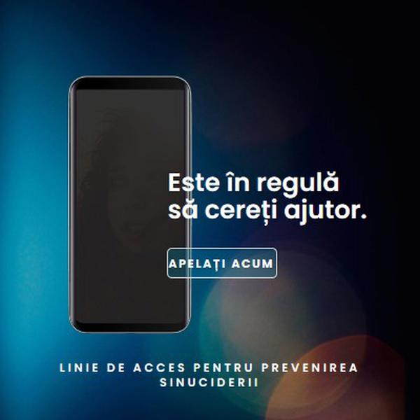 Solicitați ajutor blue modern-simple