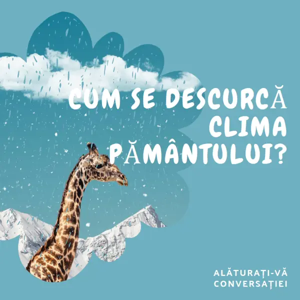 Să vorbim despre schimbările climatice blue whimsical-color-block