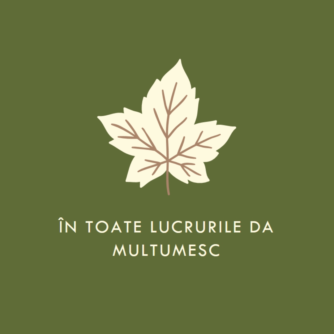 Atitudinea recunoștințăi green modern-simple