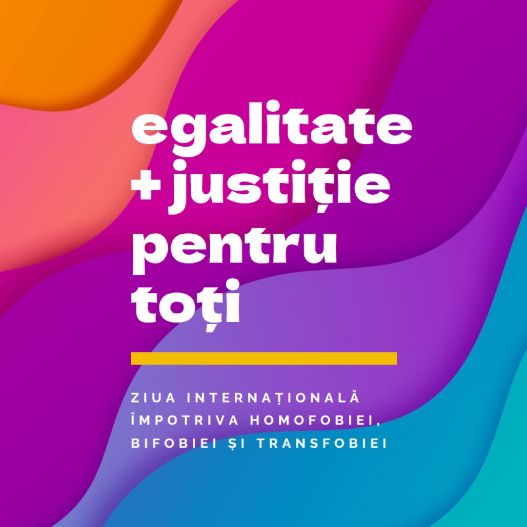Ziua Internațională de Onoare împotriva homofobiei purple modern-bold