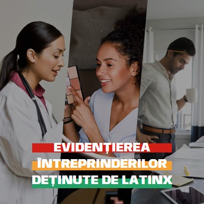 Sărbătoriți afacerile deținute de latinx white modern-simple