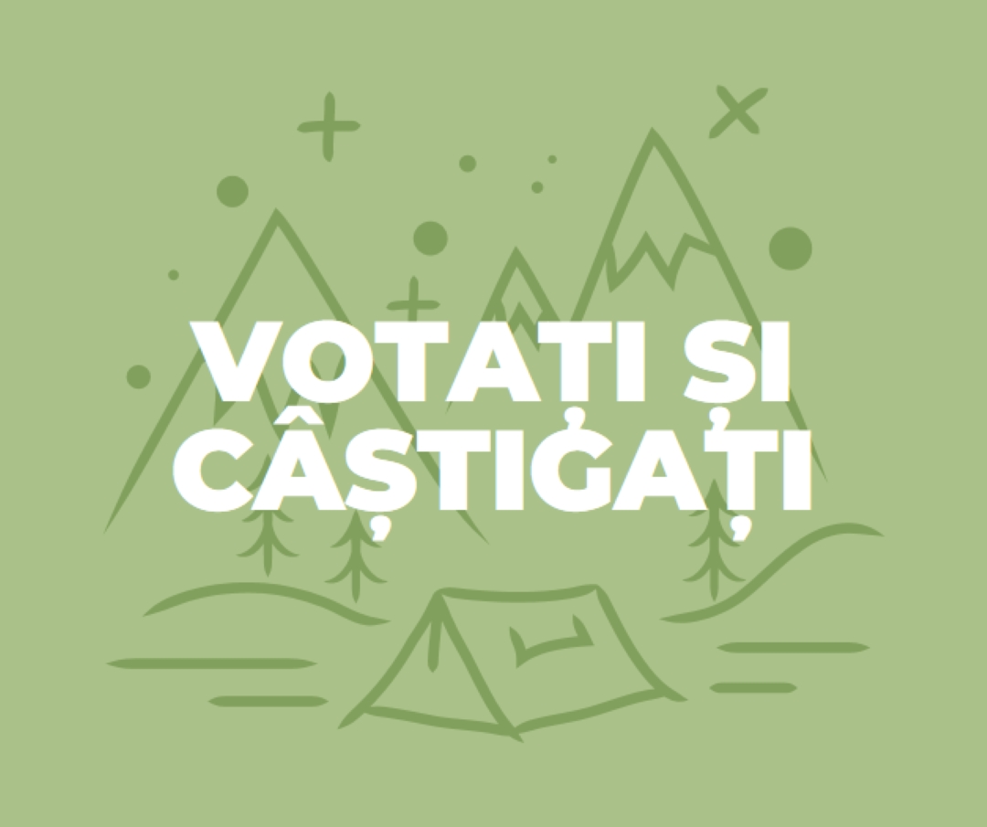 Votați și câștigați green whimsical-line