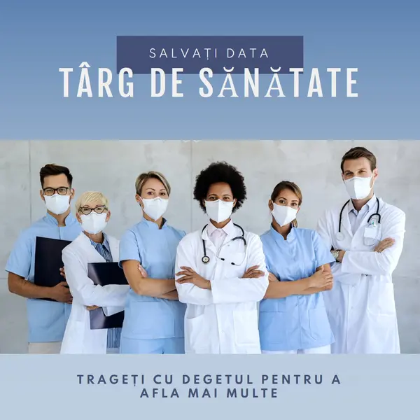 Viață sănătoasă blue modern-simple