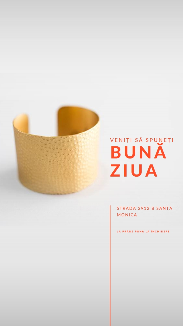 Vino să-l saluți white modern-bold