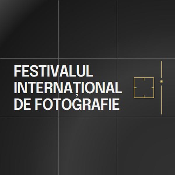 Festivalul internațional de fotografie black modern,moody,camera,grid,geometric,pattern