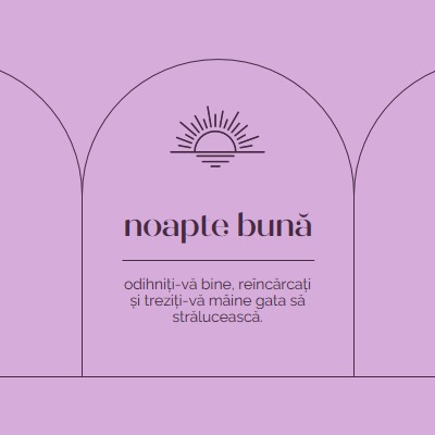 Odihniți-vă bine și reîncărcați purple organic,boho,lines,simple,symmetrical,