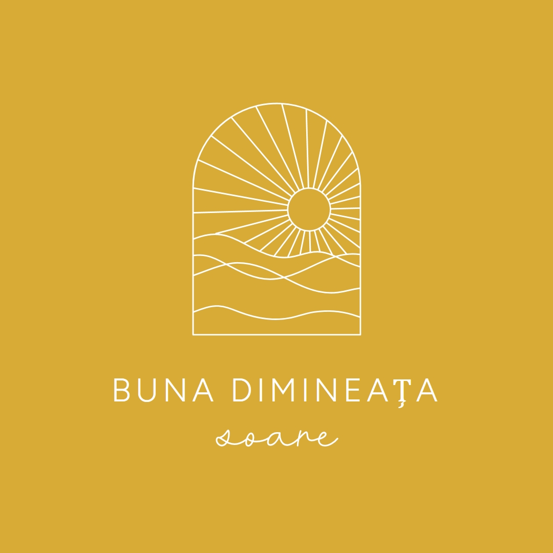 Bună dimineața, soare yellow modern,minimal,lines,simple,waves,sun