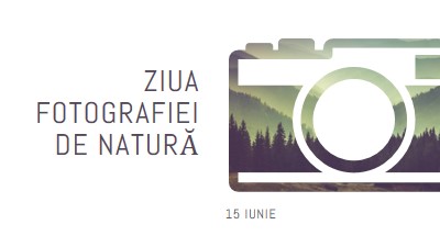 Ziua Fotografiei Naturii white modern-simple