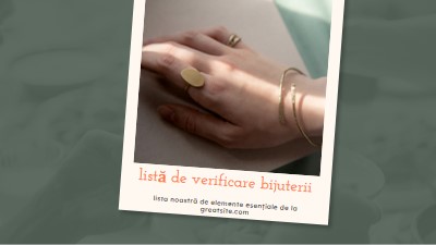 Bijuterii? Verificare white organic-simple