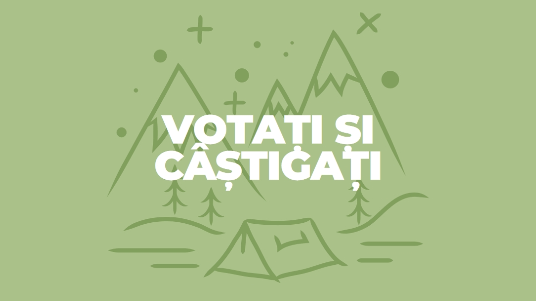 Votați și câștigați green whimsical-line