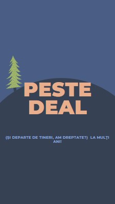 Peste deal blue modern-bold