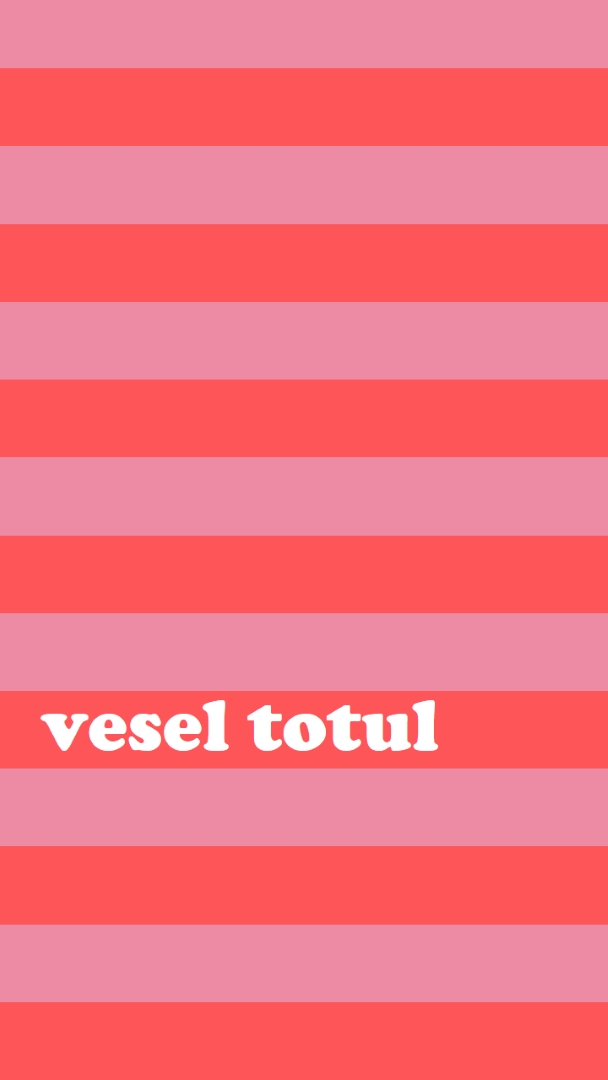 Totul este fericit pink modern-bold